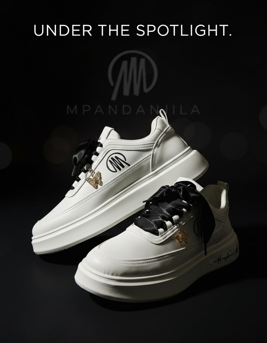 Chaussures Mpandanjila avec lacets en ruban rouge ou autre…