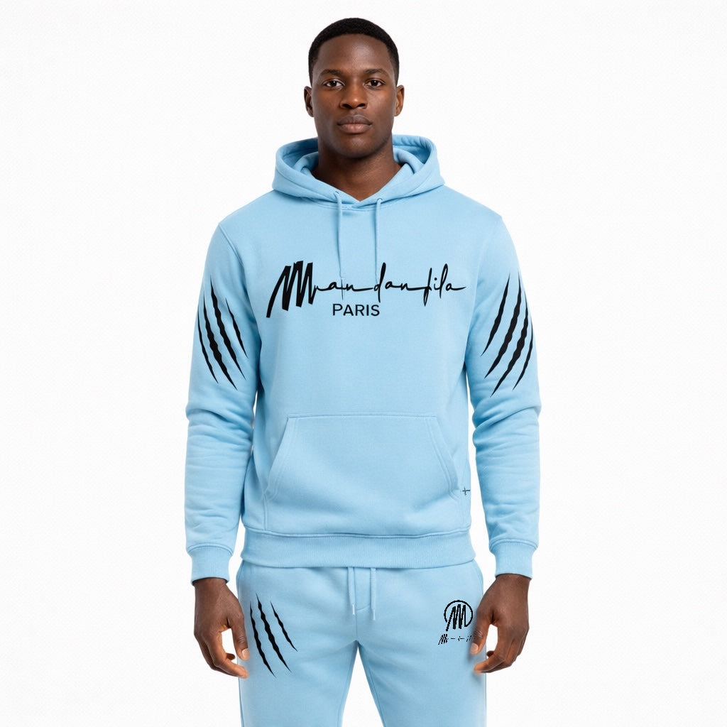 Ensemble Sweat à capuche Bleu ciel