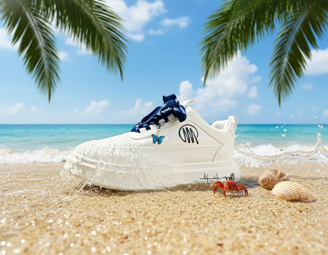 Chaussures Mpandanjila avec lacets en ruban rouge ou autre…