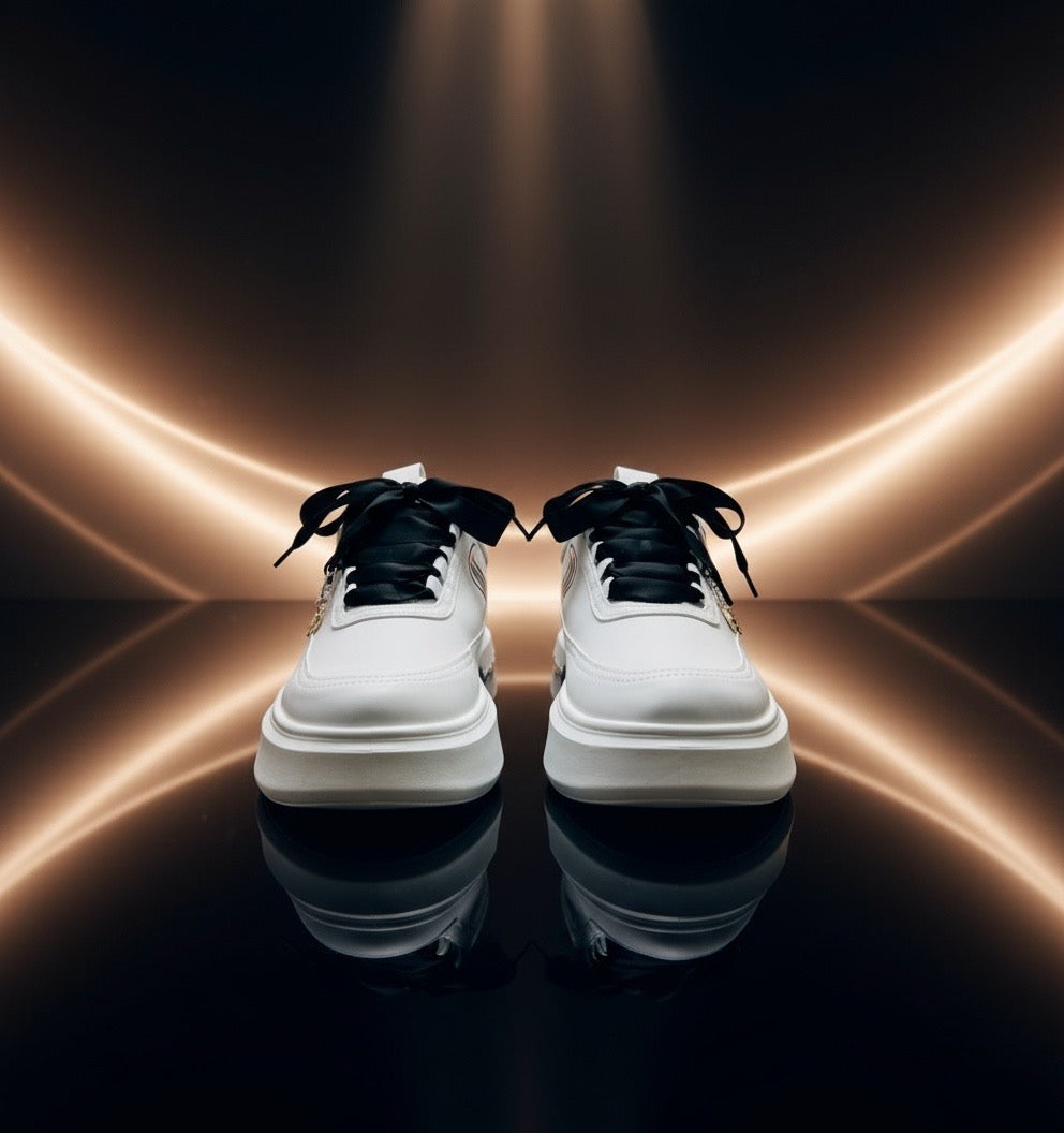 Chaussures Mpandanjila avec lacets en ruban rouge ou autre…