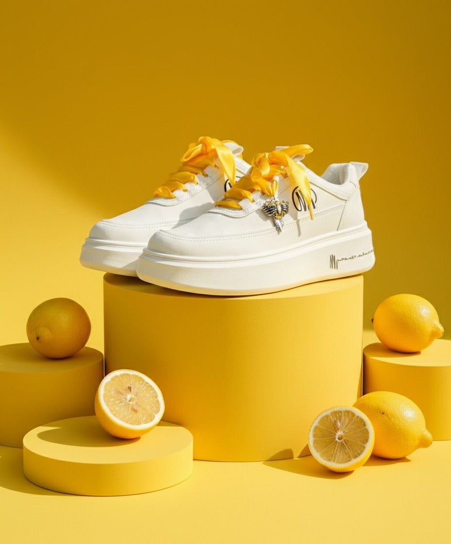 Chaussures Mpandanjila avec lacets en ruban rouge ou autre…