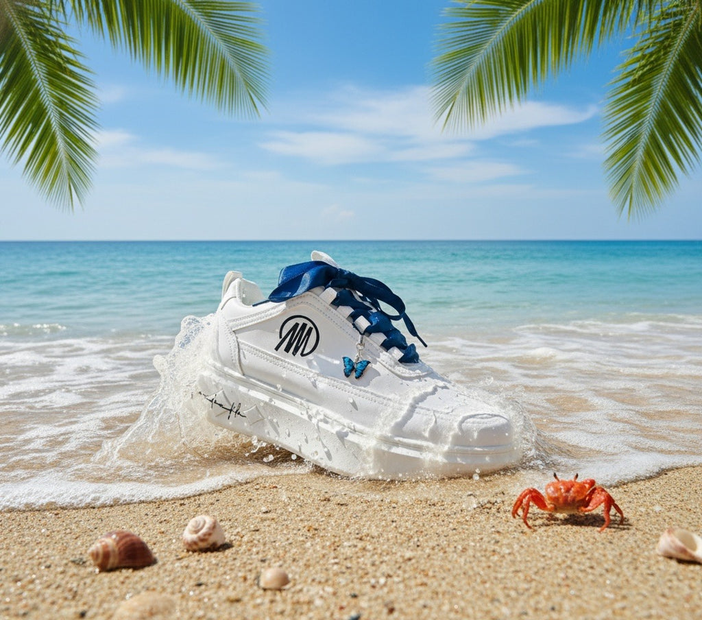 Chaussures Mpandanjila avec lacets en ruban rouge ou autre…