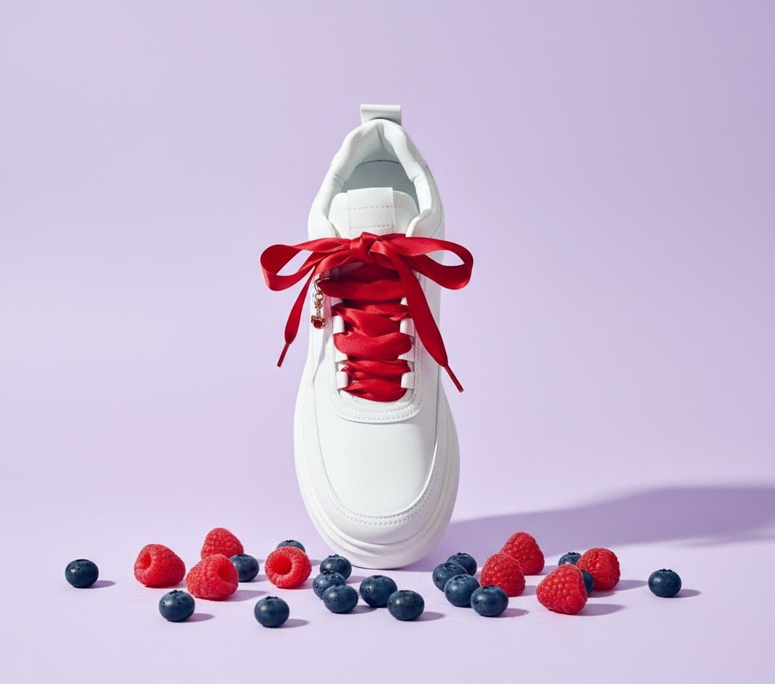 Chaussures Mpandanjila avec lacets en ruban rouge ou autre…