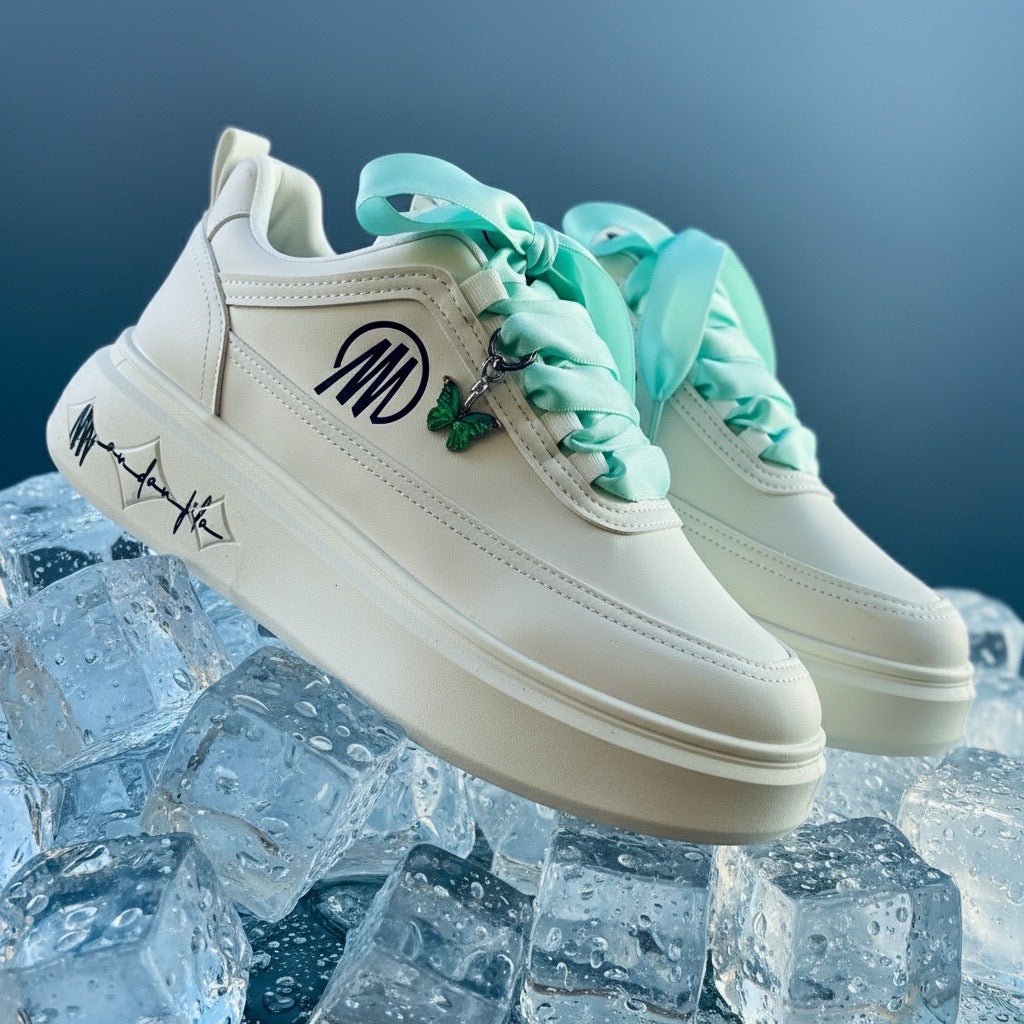 Chaussures Mpandanjila avec lacets en ruban rouge ou autre…