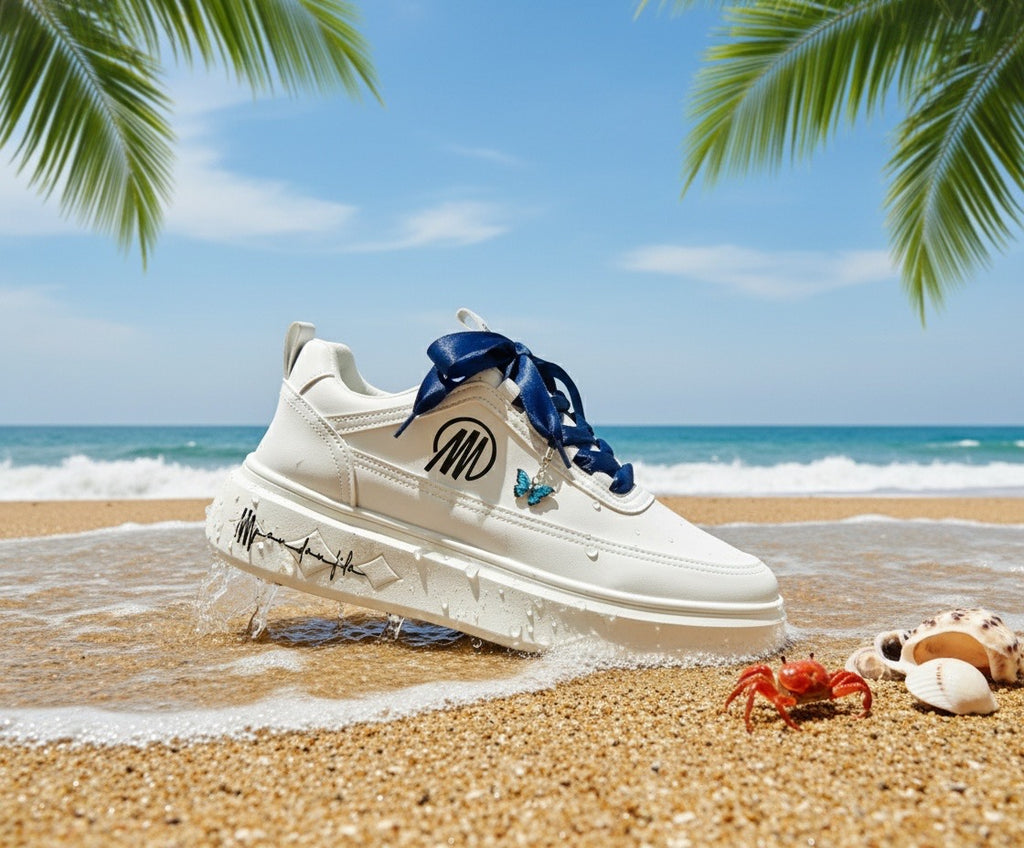 Chaussures Mpandanjila avec lacets en ruban rouge ou autre…