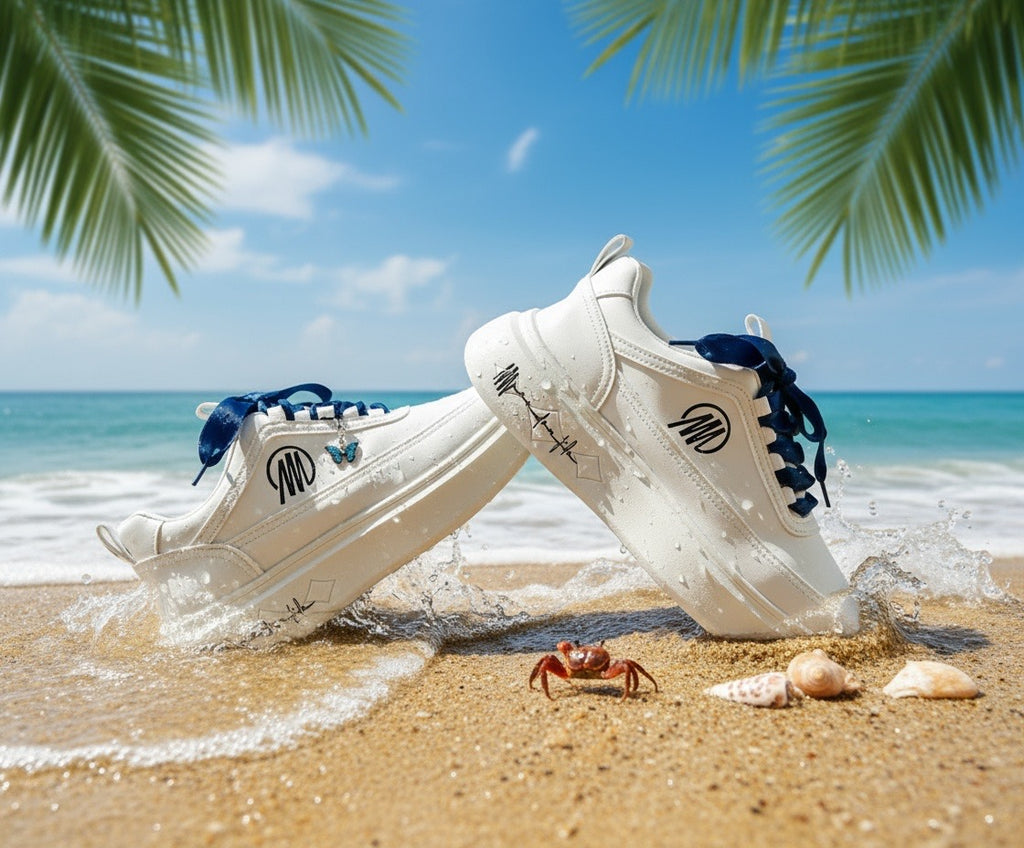 Chaussures Mpandanjila avec lacets en ruban rouge ou autre…