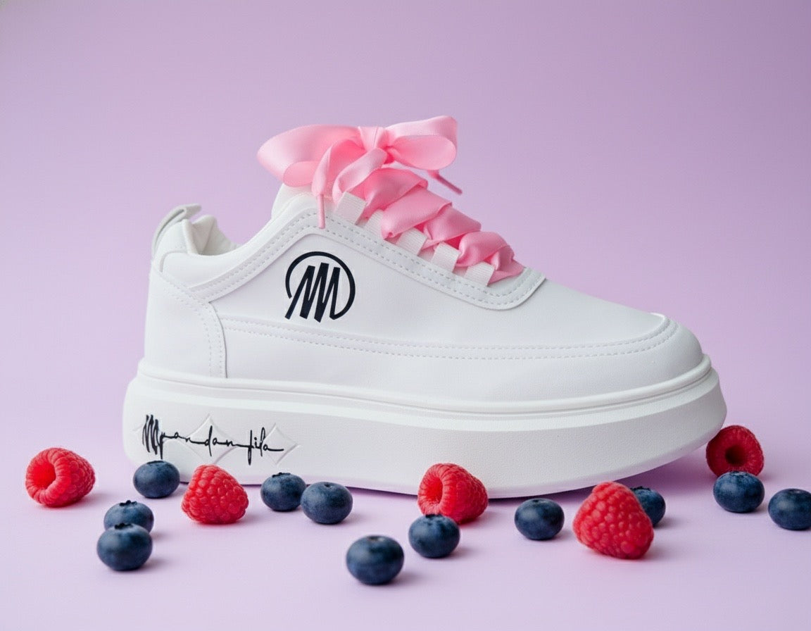 Chaussures Mpandanjila avec lacets en ruban rouge ou autre…