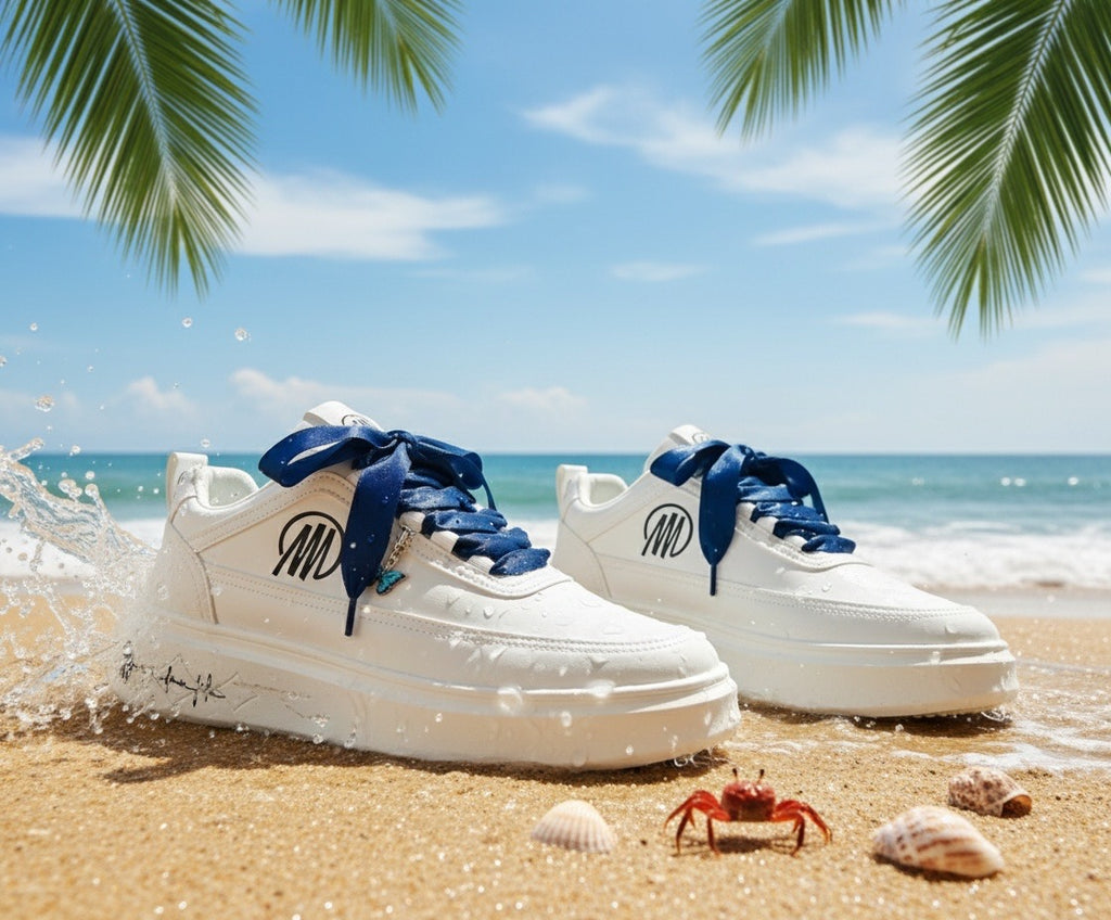 Chaussures Mpandanjila avec lacets en ruban rouge ou autre…