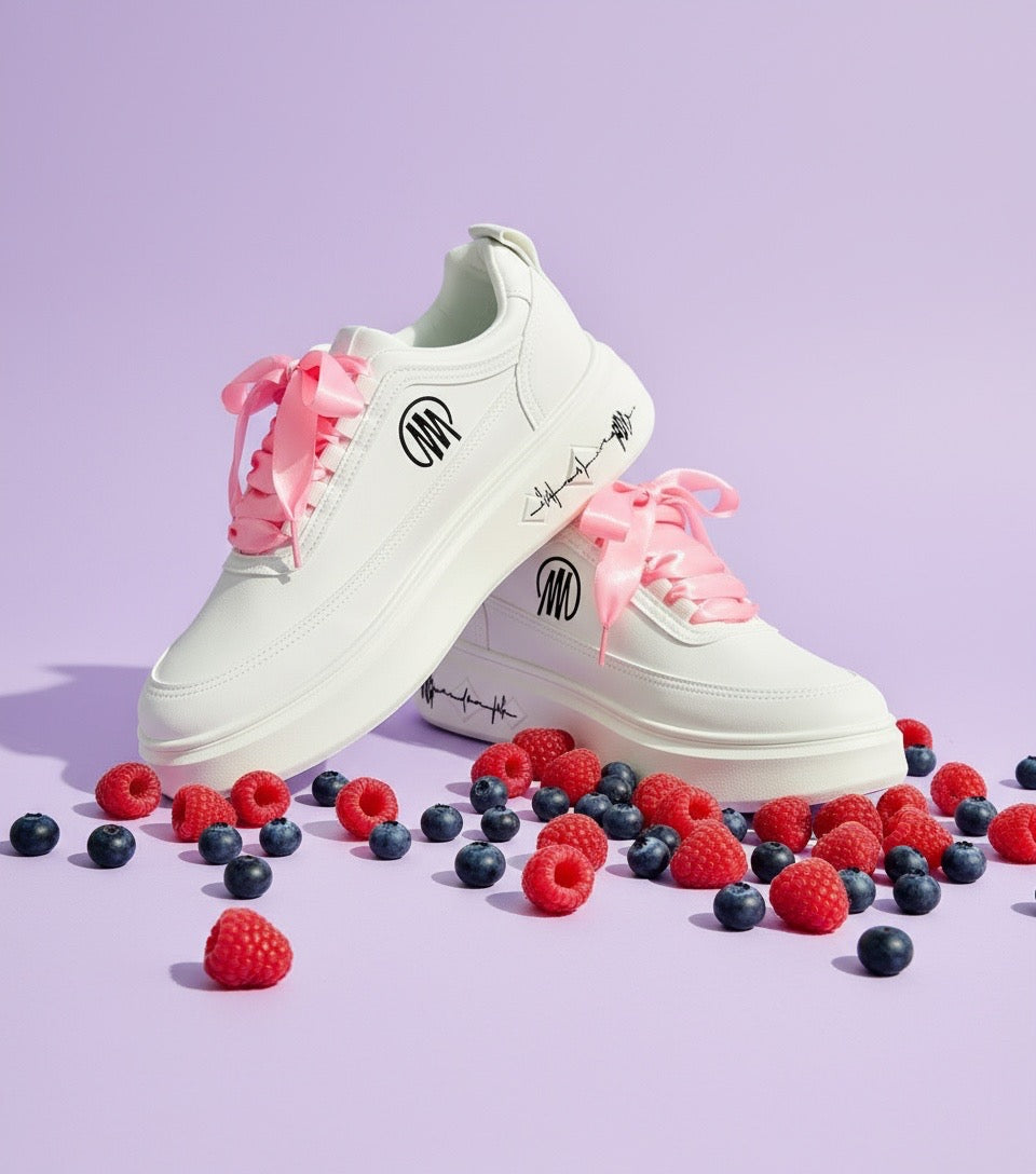 Chaussures Mpandanjila avec lacets en ruban rouge ou autre…