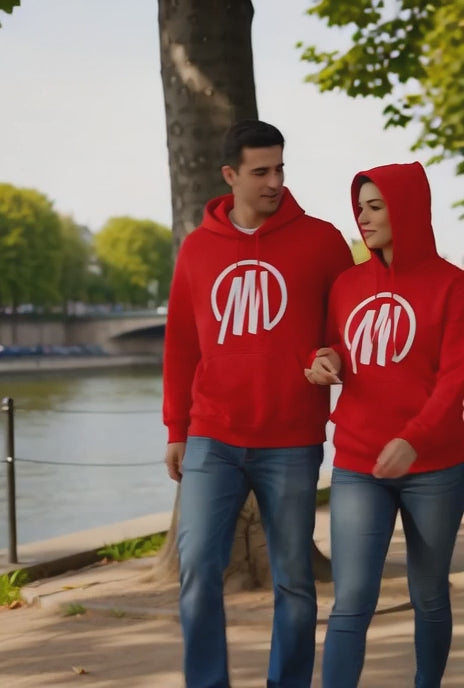 Sweat à capuche avec logo